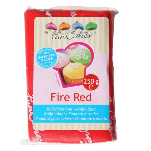 Fondant Fire Red